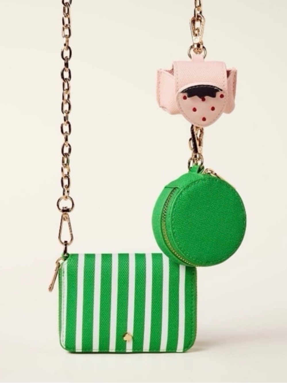 Kate Spade New York X. Stripe Knit Mini Crossbody Bag